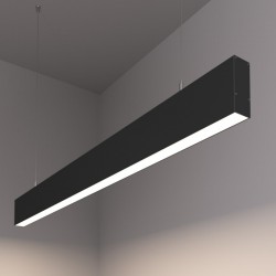 Светильник профильный подвесной/накладной RVE-PLS3590-475-P 47,5 см 12 Вт 3000/4000/5000К черный