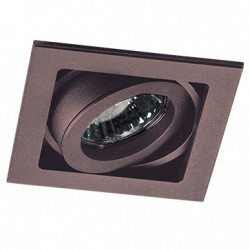 Светильник встраиваемый ITALLINE QANA 1L coffee