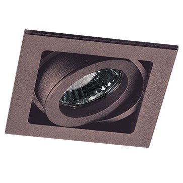 Светильник встраиваемый ITALLINE QANA 1L coffee