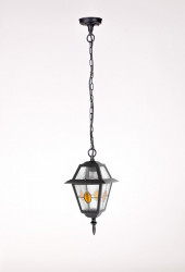 Подвесной уличный светильник YAOHUALUX 91105 lgY Bl FARO lead GLASS