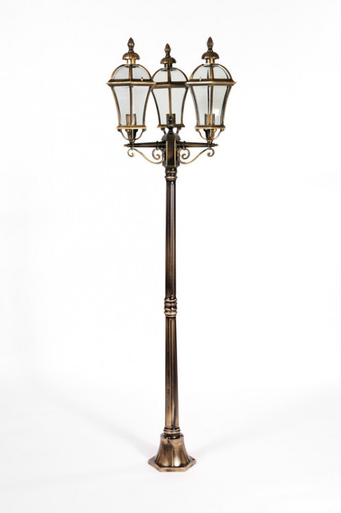 Уличный фонарный столб YAOHUALUX 95208LB Gb ROMA L