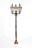 Уличный фонарный столб YAOHUALUX 95208LB Gb ROMA L