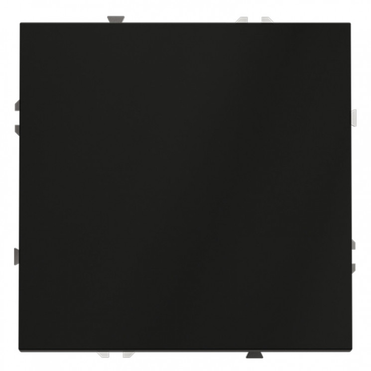 Выключатель одноклавишный VOLTUM VLS010108 черный