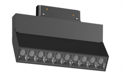 Светильник светодиодный Magnetic-S48 20W Черный корпус , 3000К, 100lm/w , CRI > 95, 270х35х100mm 23162