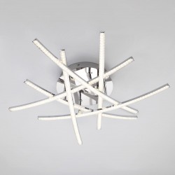 Потолочная люстра Eurosvet 90107/6 хром Showy