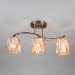 Потолочный светильник Eurosvet 30124/3 античная бронза Susan