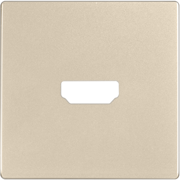 Накладка для розетки HDMI шампань Werkel WL11-HDMI-CP