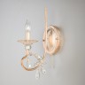 Настенный светильник  Eurosvet Alexandria 60057/1 белый с золотом