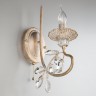 Настенный светильник  Eurosvet Alexandria 60057/1 белый с золотом