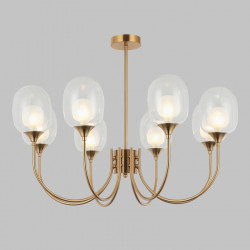 Подвесной светильник Eurosvet 70217/8 латунь Spritz