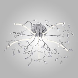 Потолочный светильник  Eurosvet Claudia 90036/5 хром