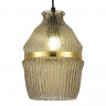 Светильник подвесной ST Luce Черный/Янтарный E27 1*40W          SL1661.403.01