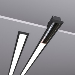 Светильник профильный встраиваемый RVE-PLS5032-995-V 25 Вт 99,5 см 4000К черный
