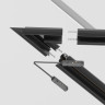 Угол-соединитель 45° Gravity встраиваемый Maytoni Technical TRA010CLS-42B Magnetic track system Gravity