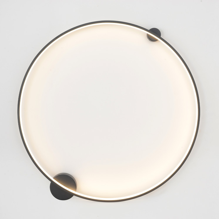 Бра Crystal Lux REAL AP35W LED BLACK D800mm 35W Пульт ду 3000-5000К