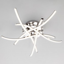 Потолочная люстра Eurosvet 90108/5 хром Graphic