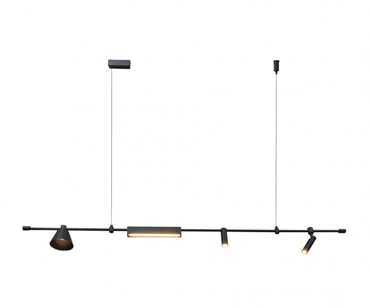 Kink Light Подвес Ристо черный w150*12 h160 Led 20W (4000K) 07616-150L,19