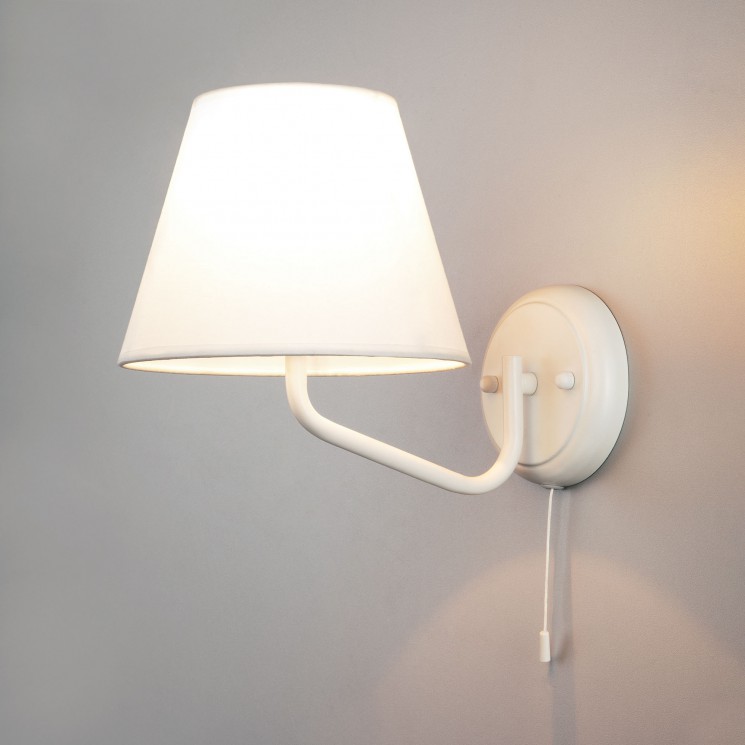 Настенный светильник Eurosvet 70074/1 белый Ornato