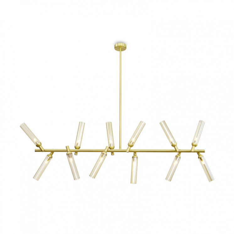 Люстра на штанге Freya FR5379PL-12G Borgy