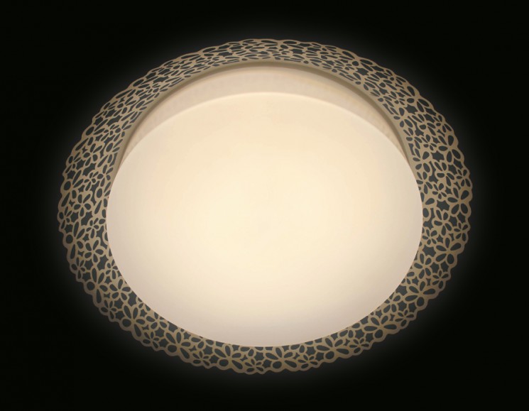 Управляемый светодиодный светильник Ambrella light ORBITAL DESIGN  F119 WH 72W D520