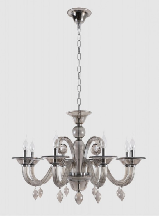 Люстра Crystal Lux CAETANO SP-PL8 SMOKE