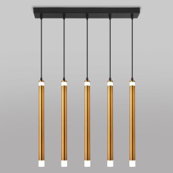Подвесной светильник  Eurosvet Maestro 50133/5 LED бронза