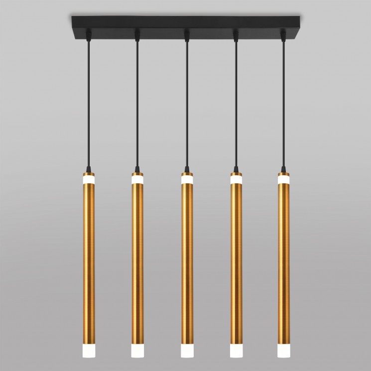 Подвесной светильник  Eurosvet Maestro 50133/5 LED бронза