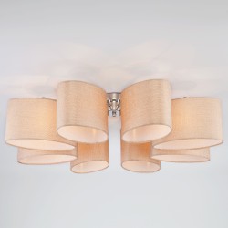 Потолочный светильник  Eurosvet Elipse 60083/8 хром