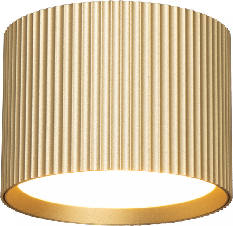 Светильник потолочный Feron HL458 Barrel ARIA 12W 230V GX53 золото 51673