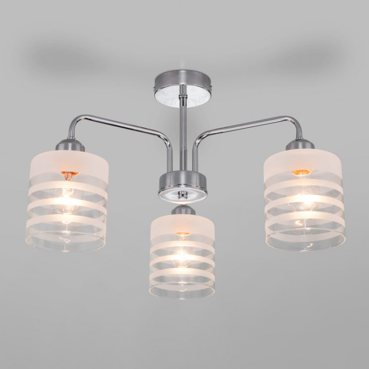 Люстра на штанге Eurosvet 30176/3 хром Essence