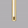 Подвесной светильник Eurosvet 50189/1 LED черный/золото STRONG