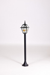 Садово-парковый светильник YAOHUALUX 91106 lgY Bl FARO lead GLASS