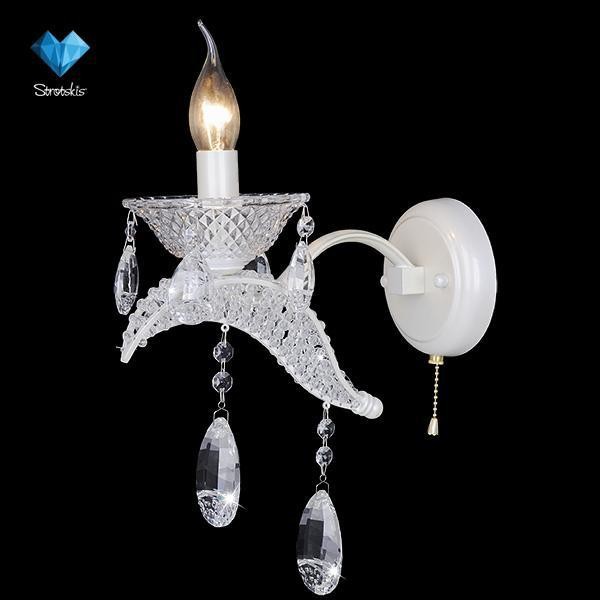 Бра Eurosvet 10057/1 белый/прозрачный