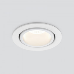 Встраиваемый светильник Elektrostandard 15267/LED 7W 4200K WH/WH белый/белый Nulla