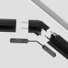 Угол-соединитель 135° Gravity встраиваемый Maytoni Technical TRA010CLO-42B Magnetic track system Gravity