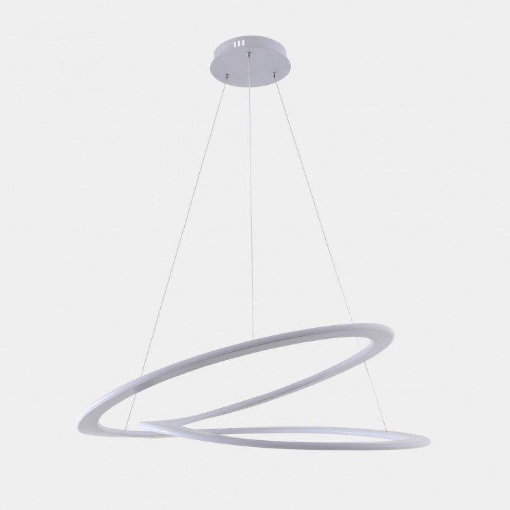 Подвесной светодиодный светильник Crystal Lux AMIGO SP D750 SILVER