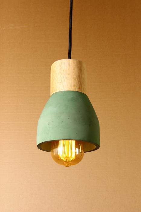 Подвес LOFT HOUSE P-180, светлое дерево, зеленый