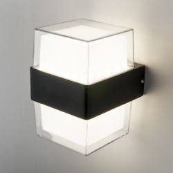 Уличный настенный светодиодный светильник Elektrostandard 1519 Techno LED Maul чёрный