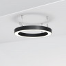 Радиусный профиль 35x35 320мм 1/4 круга черный Maytoni Technical  ALM-3535R-B-D-90°-0.3M Led Strip(без экрана)