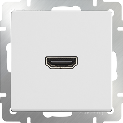 Розетка HDMI белый Werkel W1186001 (WL01-60-11)