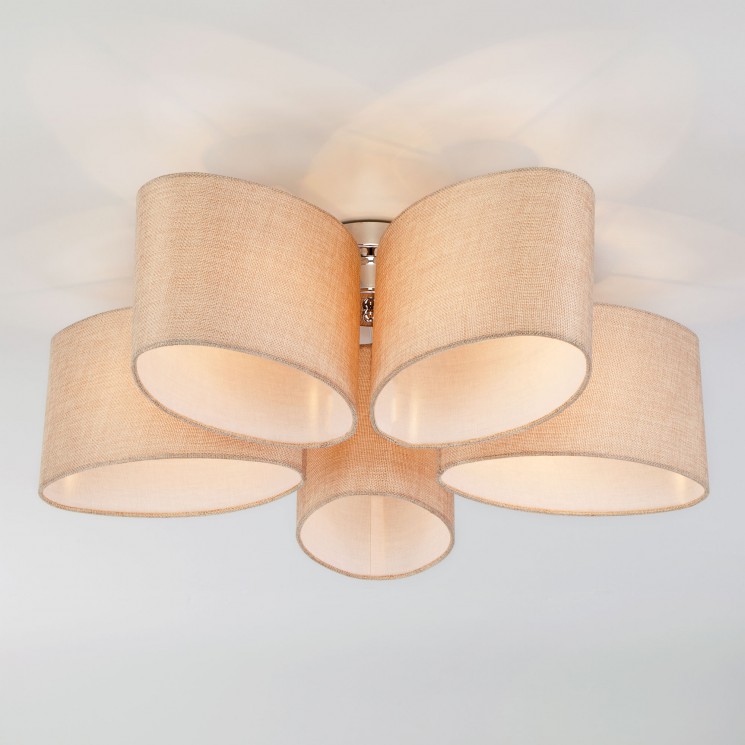 Потолочный светильник  Eurosvet Elipse 60083/5 хром