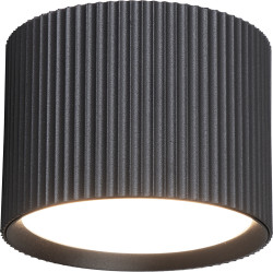 Светильник потолочный Feron HL458 Barrel ARIA 12W 230V GX53 черный 51671