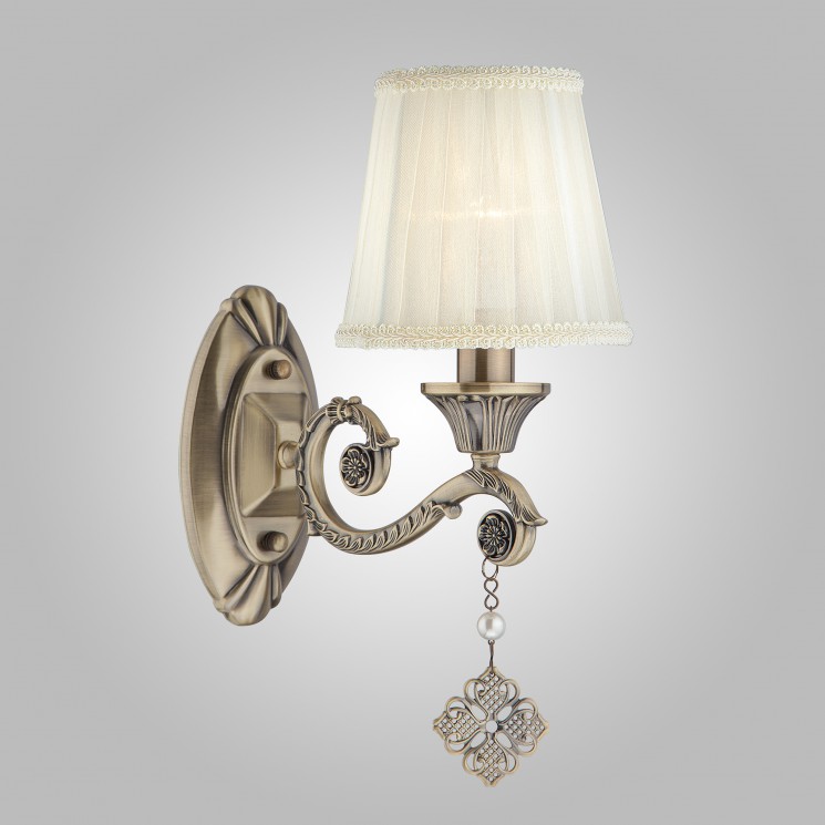 Светильник настенный Eurosvet Marcella 60042/1 античная бронза