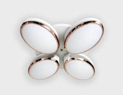 Управляемый светильник Ambrella light FG2024 WH 96W+40W D760 ORBITAL GRANULE