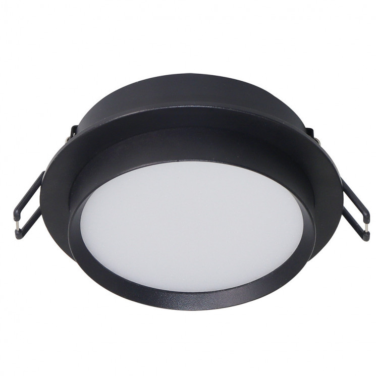 Точечный встраиваемый светильник Feron DL507 потолочный GX53 черный круг 51349