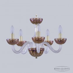 Хрустальная люстра 1310/5/165 G Cl/Shampan/M-1F Bohemia Ivele Crystal
