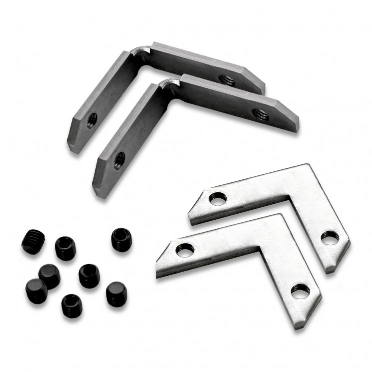 Уголок 90° ST Luce ST015.179.02 (комплект 2 гор.+2 верт.+ 8 винтов), (для ST015.129.02, ST003.129.02)