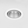 Встраиваемый светильник Elektrostandard 15267/LED 7W 4200K WH/SL белый/серебро Nulla