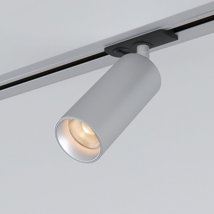 Светильник на шине Elektrostandard Diffe серебряный 10W 4200K (85152/01) однофазный Diffe