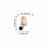 Настенный светильник Favourite 2364-1W Pfefferling
